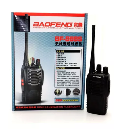 RADIOS COMUNICADORES WALKIE TALKIE BAOFENG Bf888s