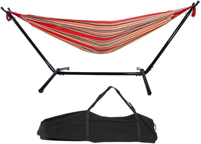 HAMACA CONFORT CON SOPORTE PARA DESCANSO