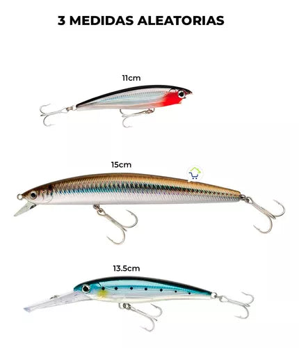 SEÑUELO ESTRATÉGICO DE PESCA - ALEATORIO