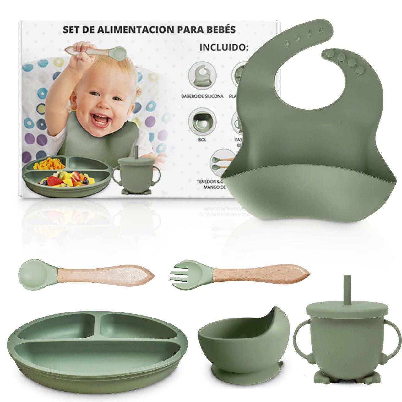 ALIMENTACIÓN PARA TU BEBÉ - SET DE 6 PIEZAS