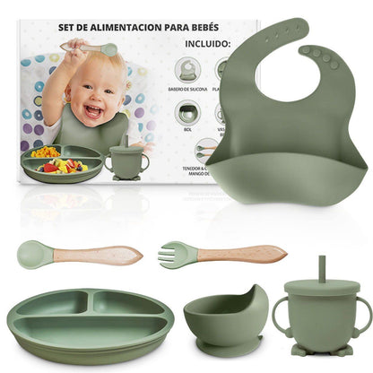 ALIMENTACIÓN PARA TU BEBÉ - SET DE 6 PIEZAS