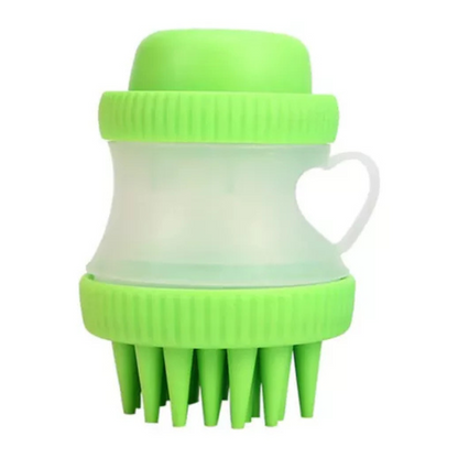 CEPILLO DISPENSADOR DE SHAMPOO PARA MASCOTAS