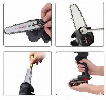 MINI MOTOSIERRA ORIG ELECTRICA DE MANO - 48V