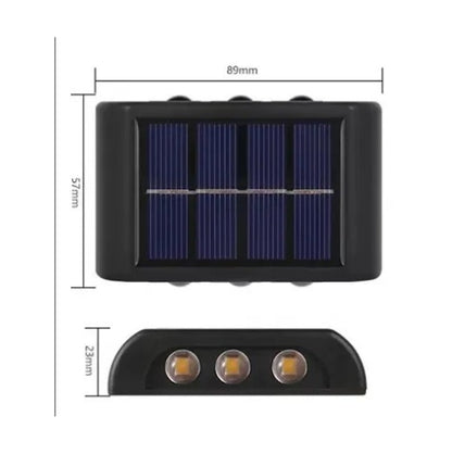 Lampara Solar Decorativa-Ledx6
