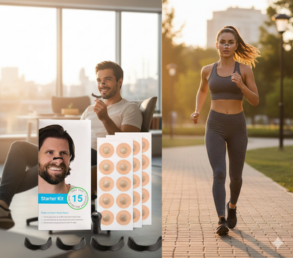 Tiras x15 pares nasales - magnéticas premium