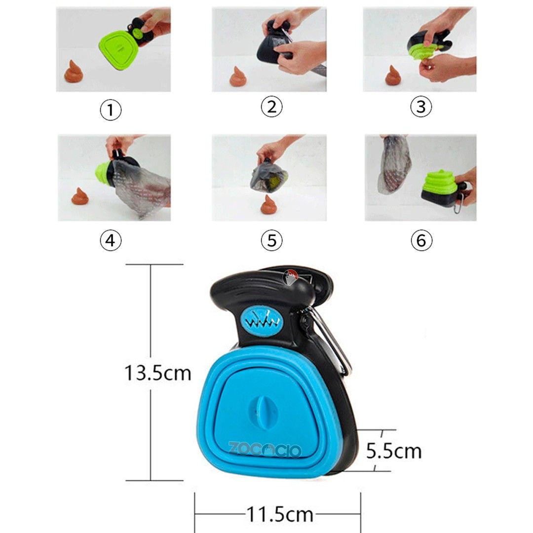 Recogedor de desechos - Paseos y camino siempre limpio 🐾