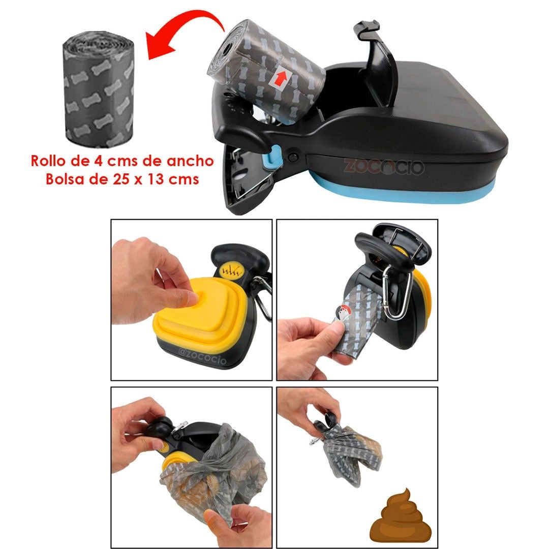Recogedor de desechos - Paseos y camino siempre limpio 🐾