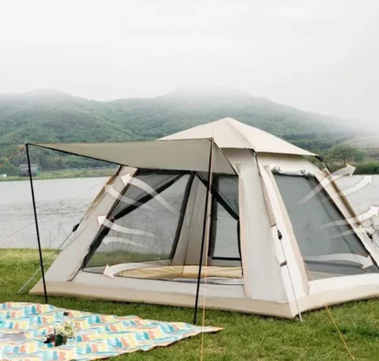 CARPA CON VENTANAS PARA 6 PERSONAS