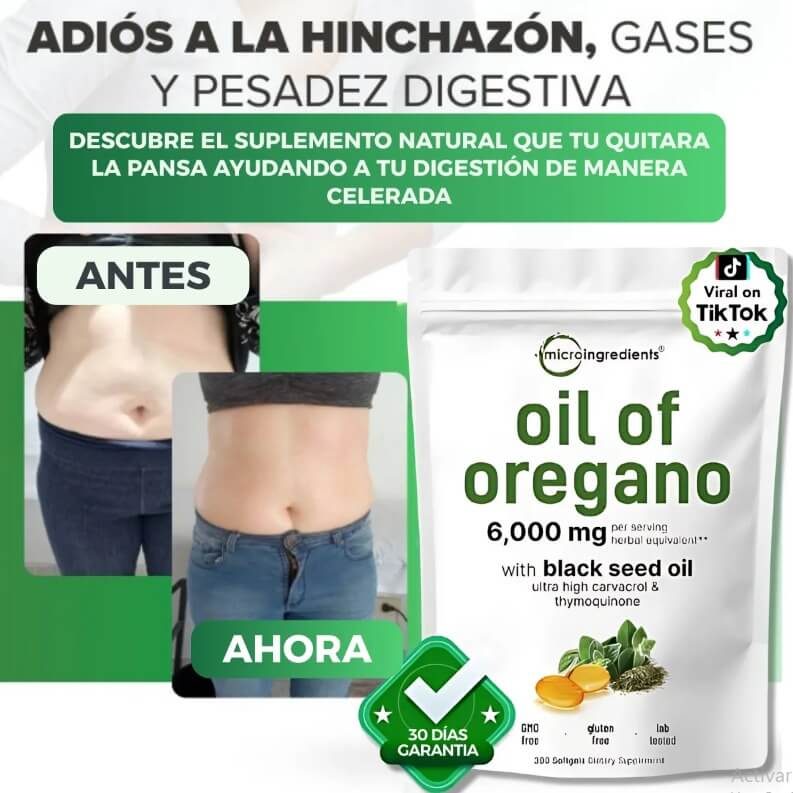 Aceite de Oregano OIL OF - OREGANO IMPORTADO 50%