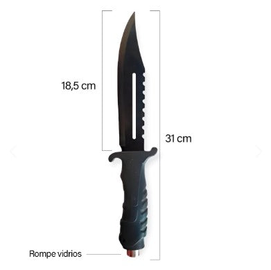 Cuchillo Rambo Tactico Camping RMB01